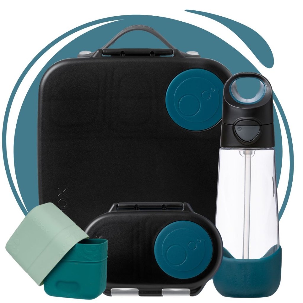 B.box Large+Snack Bundle - Night Vision (Tritan) - Prepp'd Kids - B.box