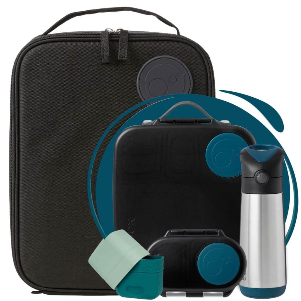 B.box Large+Snack Bundle - Night Vision/Black - Prepp'd Kids - B.box