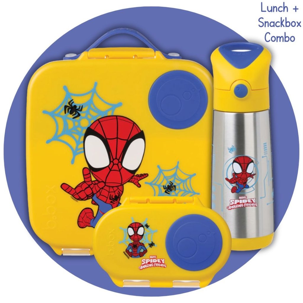 B.box Lunchbox Bundle - Spidey - Prepp'd Kids - B.box