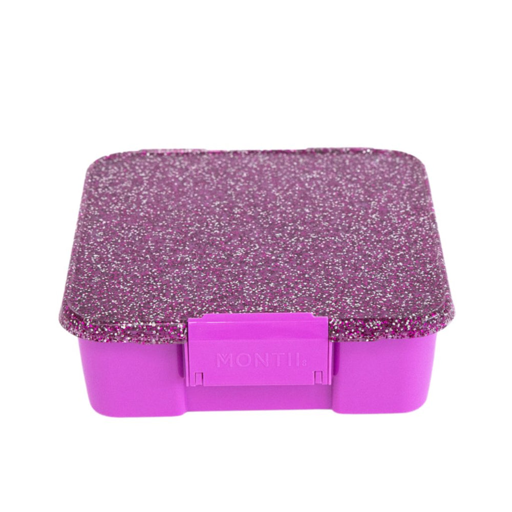 Bento Five Lunch Box - Magenta Glitter - Prepp'd Kids - MontiiCo