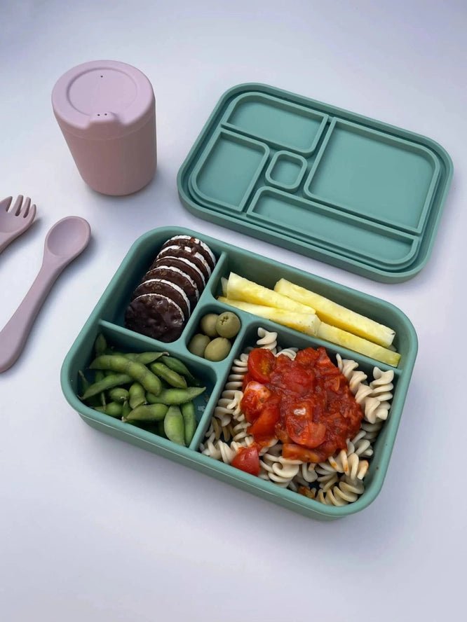 
                  
                    Bento Lunchbox - Sage - Prepp'd Kids - Zero Waste People
                  
                