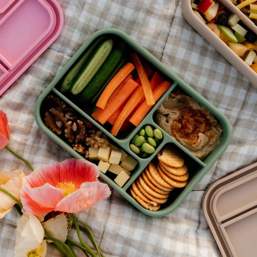 
                  
                    Bento Lunchbox - Sage - Prepp'd Kids - Zero Waste People
                  
                