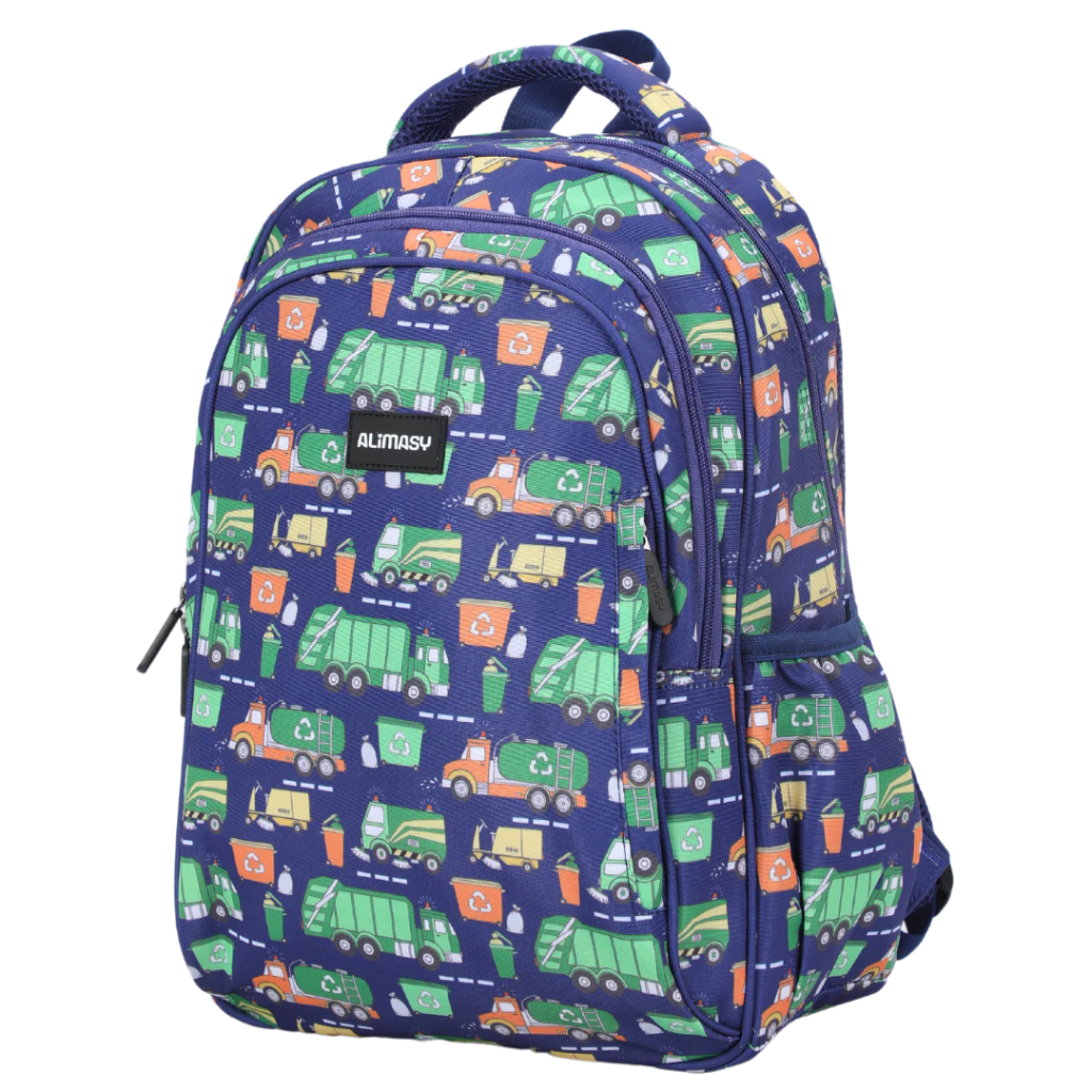 Bin Trucks Kids Backpack - Midsize - Prepp'd Kids - Alimasy