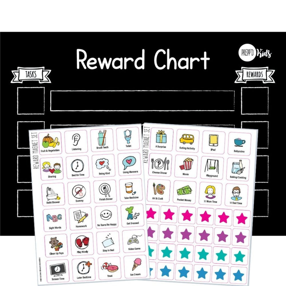 BLACK FRIDAY BUNDLE - Reward Chart x 2 (Multi - Buy) - Prepp'd Kids - Prepp'd Kids