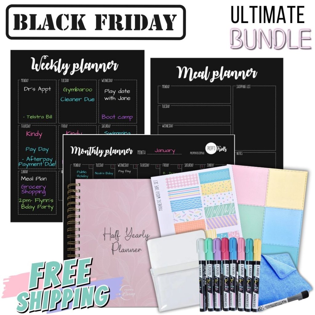 BLACK FRIDAY BUNDLE - THE ULTIMATE - Prepp'd Kids - Prepp'd Kids