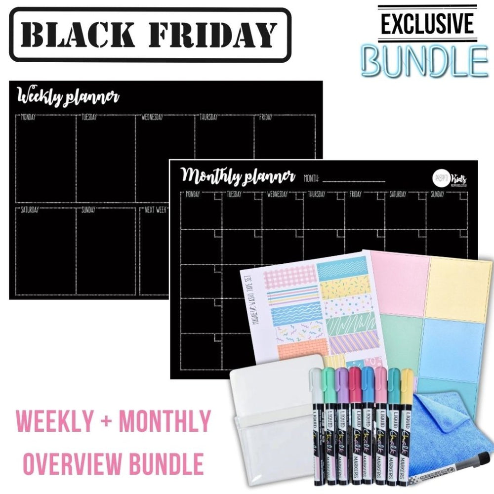 BLACK FRIDAY BUNDLE - The Weekly & Monthly Overview - Prepp'd Kids - Prepp'd Kids