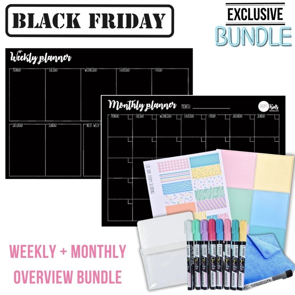 BLACK FRIDAY BUNDLE - The Weekly & Monthly Overview - Prepp'd Kids - Prepp'd Kids