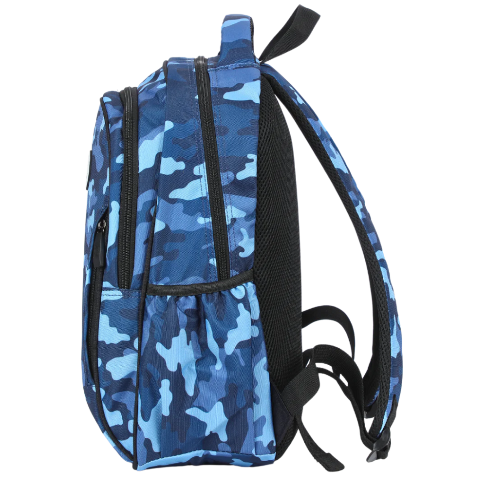 Blue Camouflage Kids Backpack - Midsize - Prepp'd Kids - Alimasy