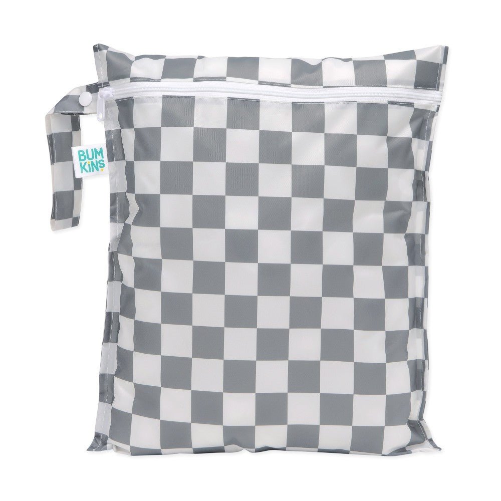 
                      
                        Bumkins Wet Bag - Charcoal Check - Prepp'd Kids - Bumkins
                      
                    