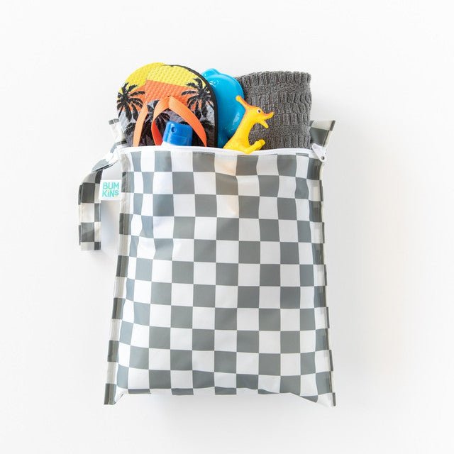 
                      
                        Bumkins Wet Bag - Charcoal Check - Prepp'd Kids - Bumkins
                      
                    