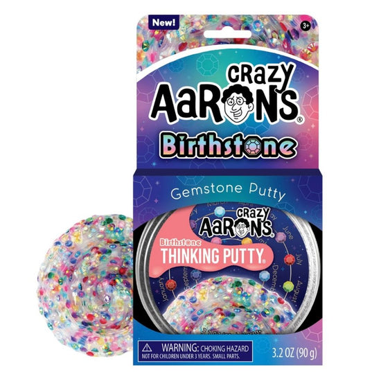 Crazy Aaron's Thinking Putty - Birthstone - Prepp'd Kids - Crazy Aarons