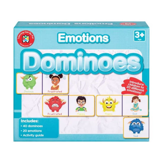 Emotions Domino Cards - Prepp'd Kids - Learning Can Be Fun
