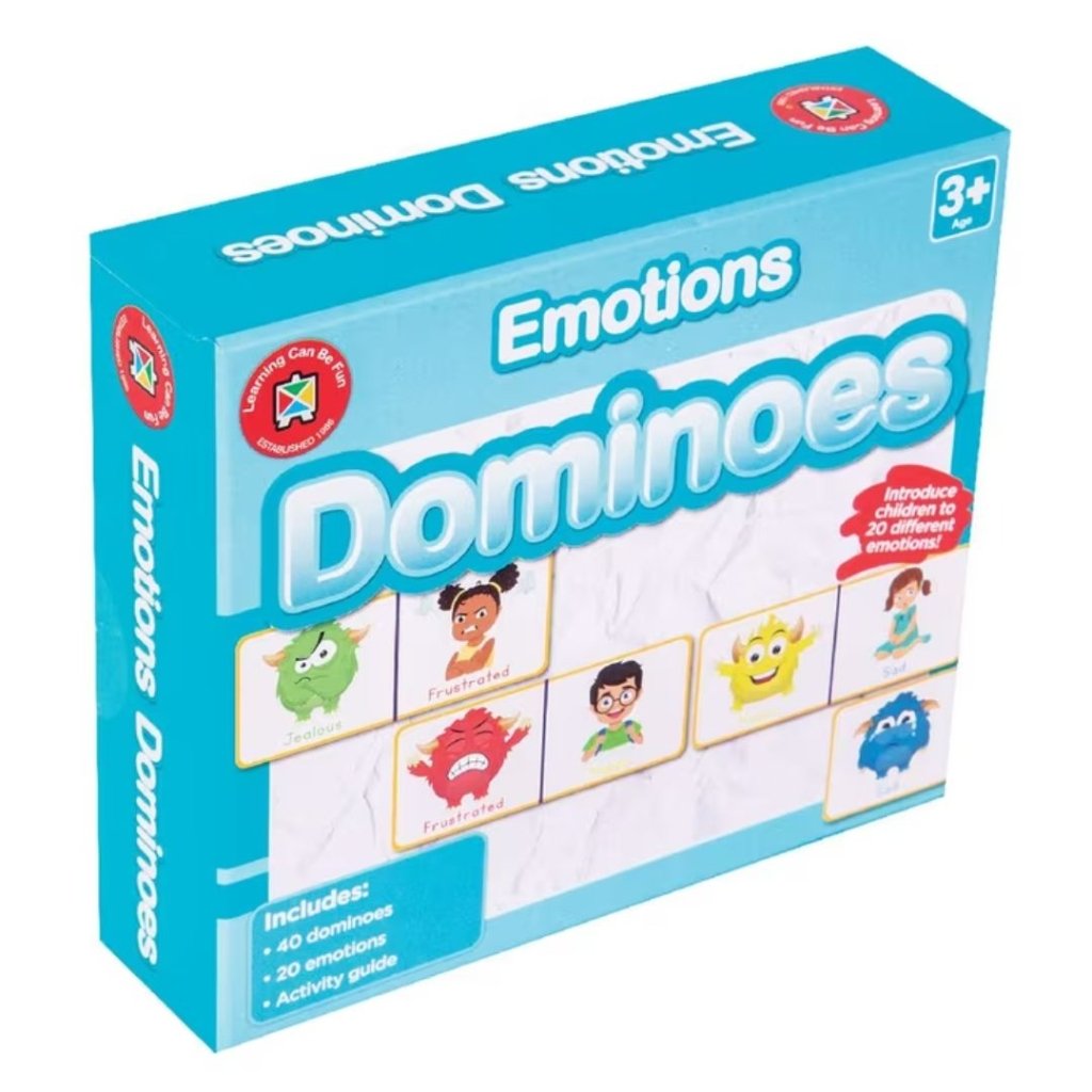 Emotions Domino Cards - Prepp'd Kids - Learning Can Be Fun
