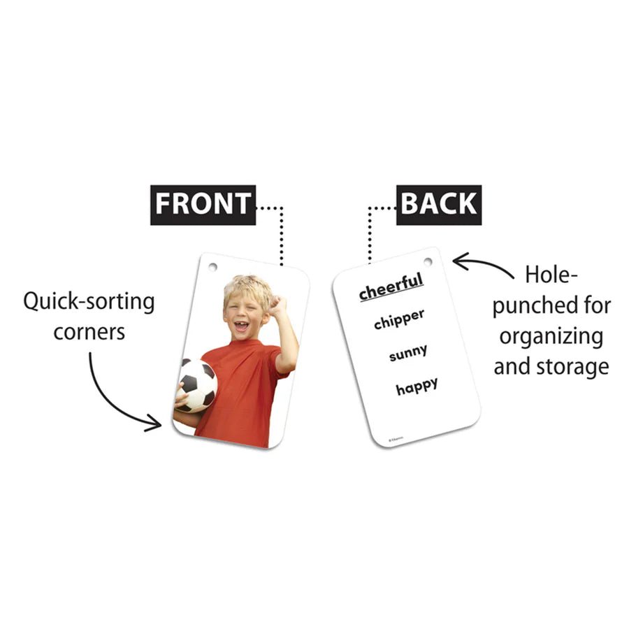 Emotions Flash Cards - Prepp'd Kids - Teacher Created Resources