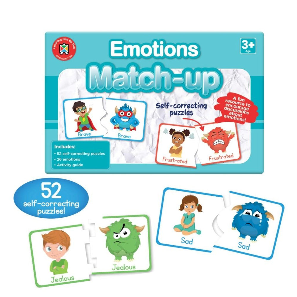 Emotions Match Up - Prepp'd Kids - Learning Can Be Fun