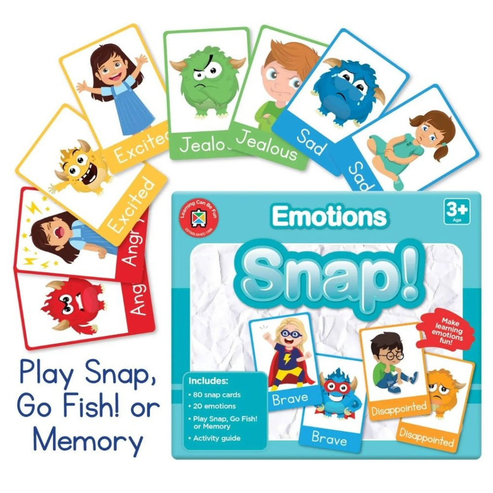 Emotions Snap Game - Prepp'd Kids - Learning Can Be Fun