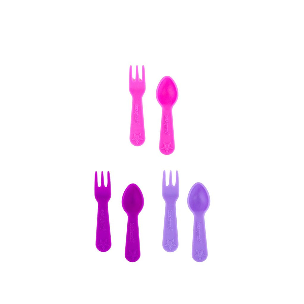 
                      
                        Fork and Spoon Set - Blush - Prepp'd Kids - Lunch Punch
                      
                    