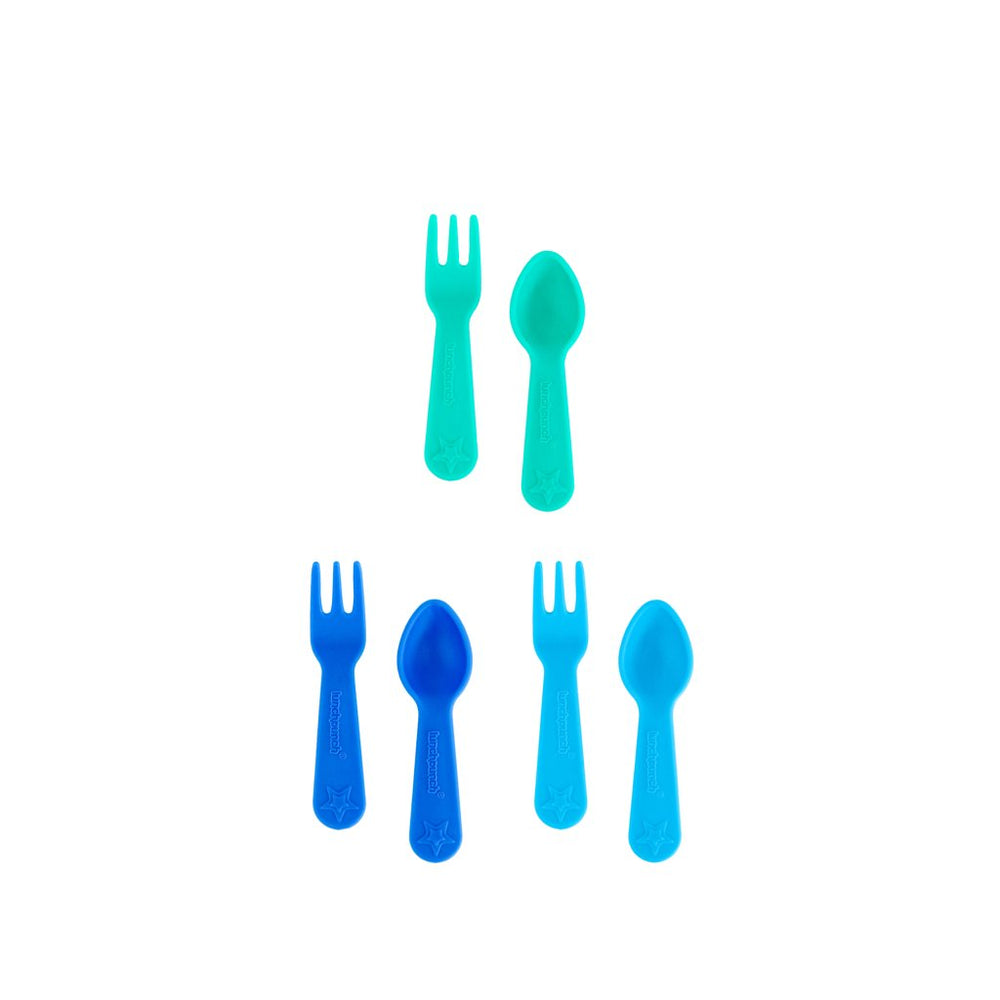 Fork and Spoon Set - Burst - Prepp'd Kids - Lunch Punch