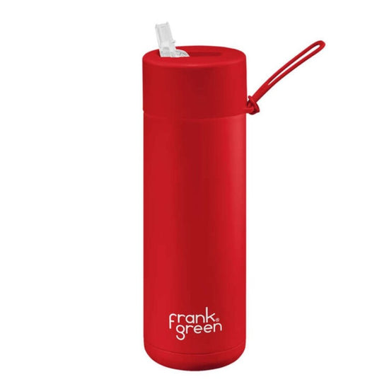 Frank Green Reusable Bottle - Atomic Red (595ml) - Prepp'd Kids - Frank Green