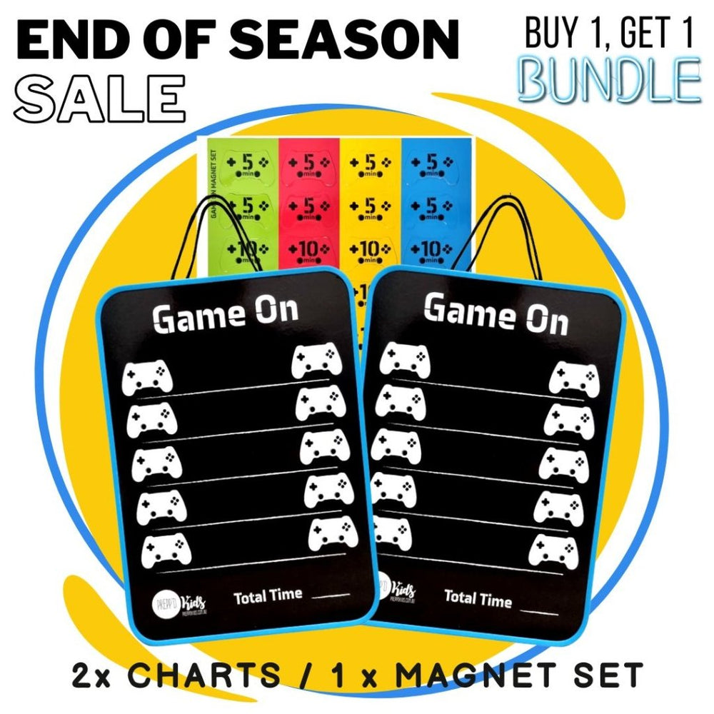 Game On Chart - Buy 1, Get 1 FREE - Prepp'd Kids - Prepp'd Kids