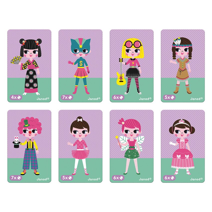 
                  
                    Girls Dress Up Magnetic Book - Prepp'd Kids - Janod
                  
                