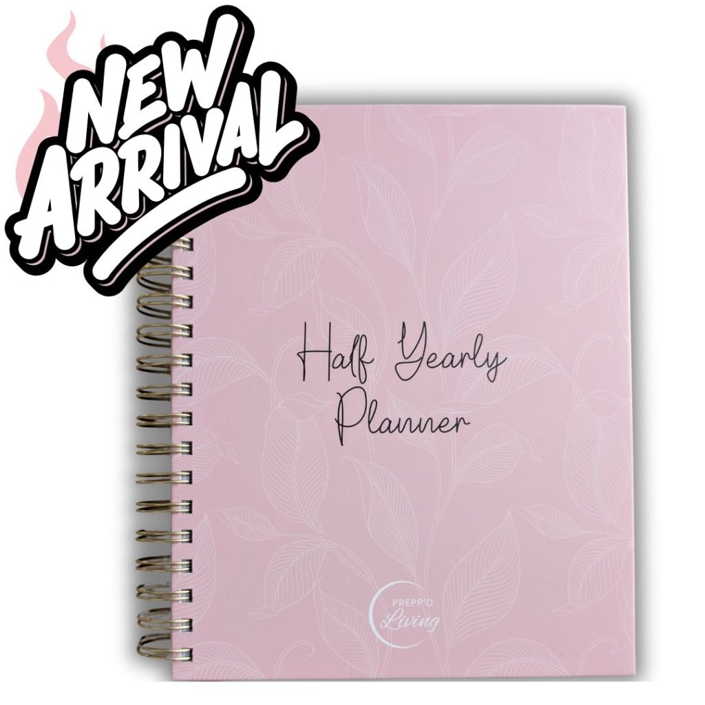 Half Yearly Planner - Full Year BUNDLE - Prepp'd Kids - Prepp'd Kids