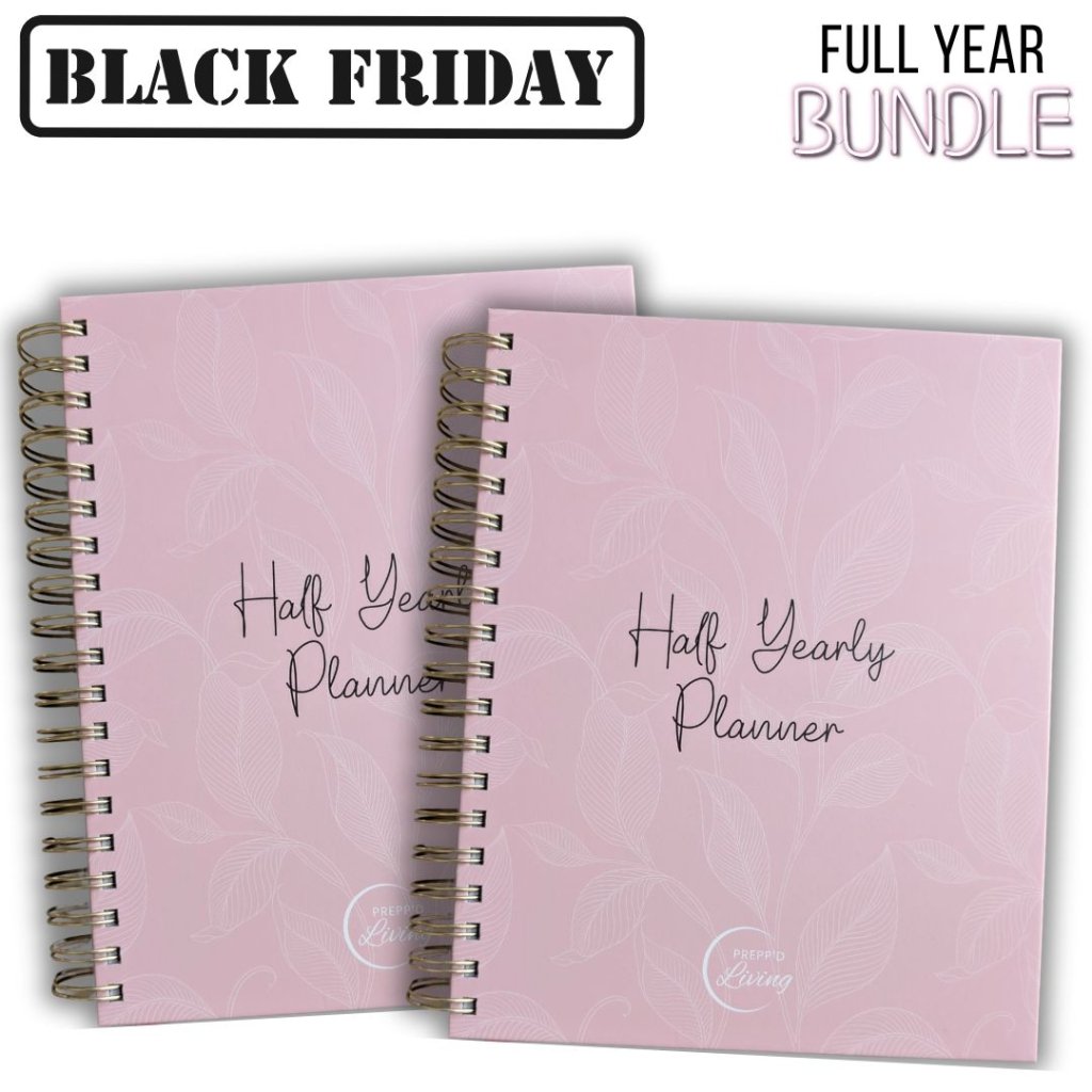 Half Yearly Planner - Full Year BUNDLE - Prepp'd Kids - Prepp'd Kids
