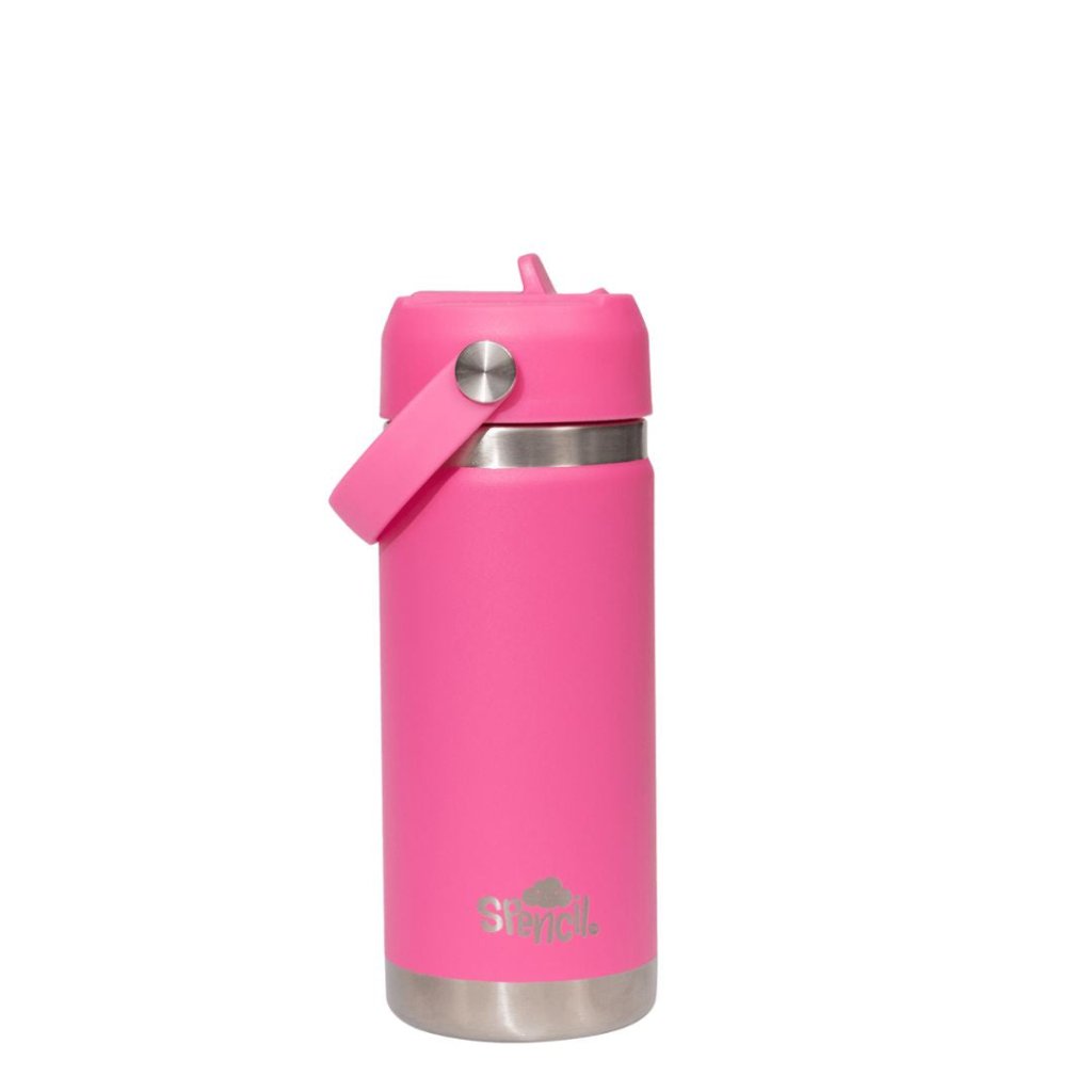 Insulated Drink Bottle (470ml) - Fuschia - Prepp'd Kids - Spencil