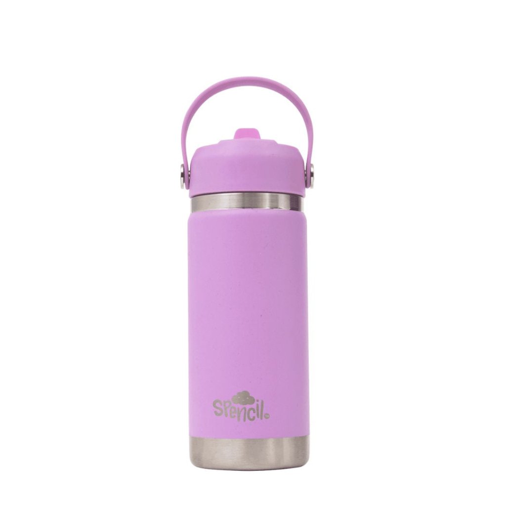 Insulated Drink Bottle (470ml) - Lilac - Prepp'd Kids - Spencil