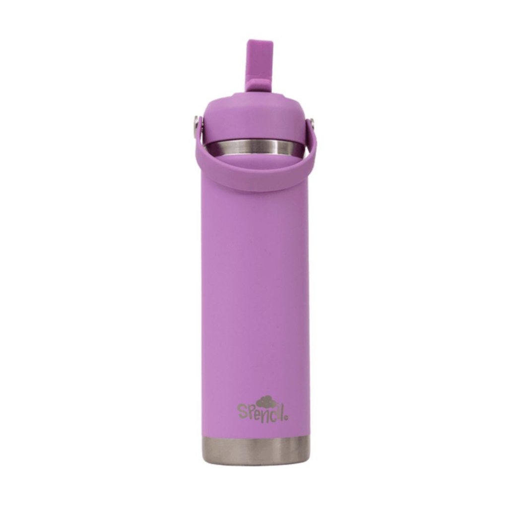 Insulated Drink Bottle (650ml) - Lilac - Prepp'd Kids - Spencil