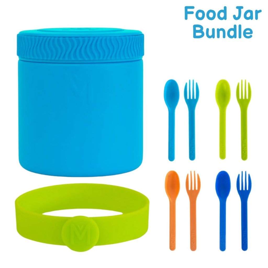 Insulated Food Jar BUNDLE - Coastal - Prepp'd Kids - MontiiCo