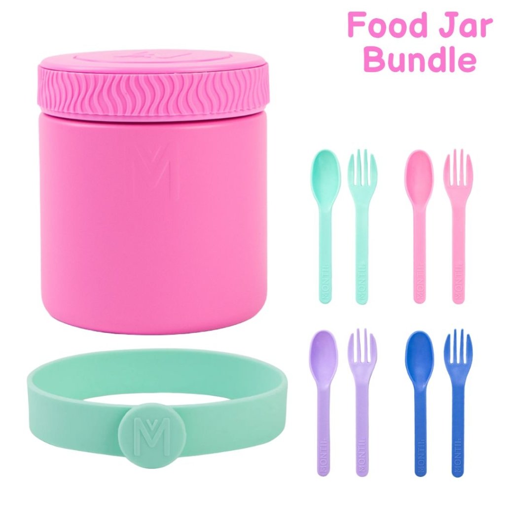Insulated Food Jar BUNDLE - Floss+Mint - Prepp'd Kids - MontiiCo