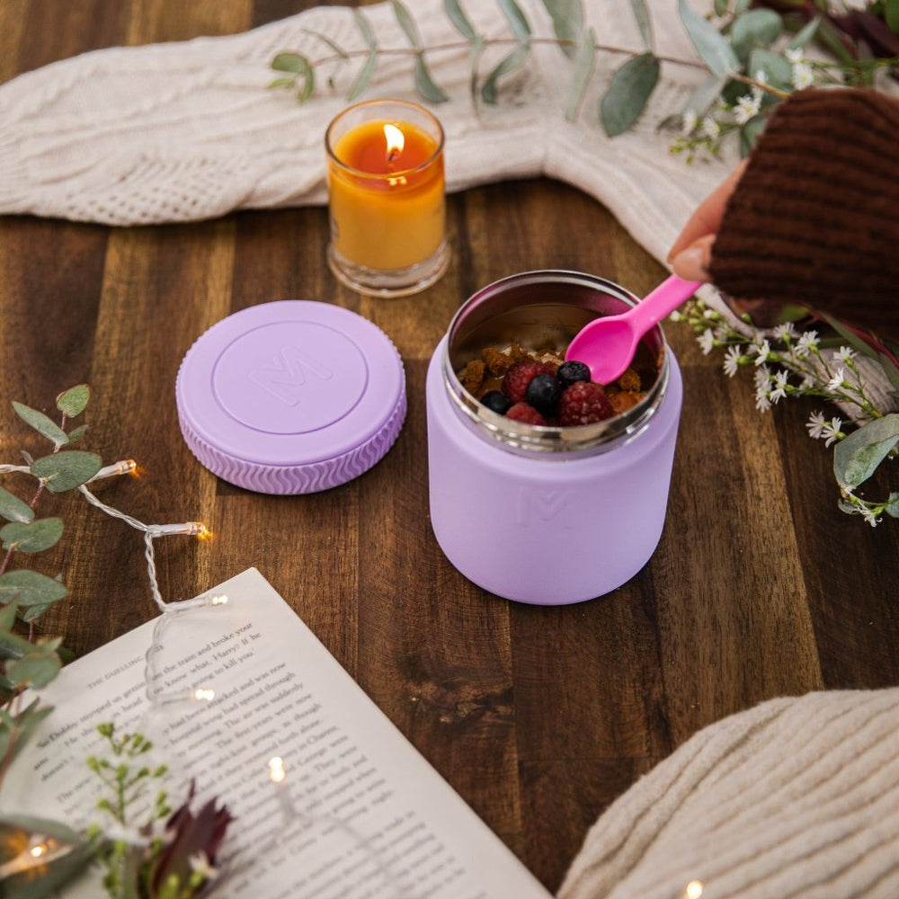 
                  
                    Insulated Food Jar - LIlac (400ml) - Prepp'd Kids - MontiiCo
                  
                