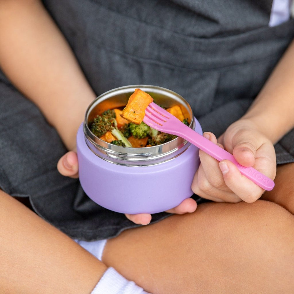 
                  
                    Insulated Food Jar - Lilac (Mini 200ml) - Prepp'd Kids - MontiiCo
                  
                