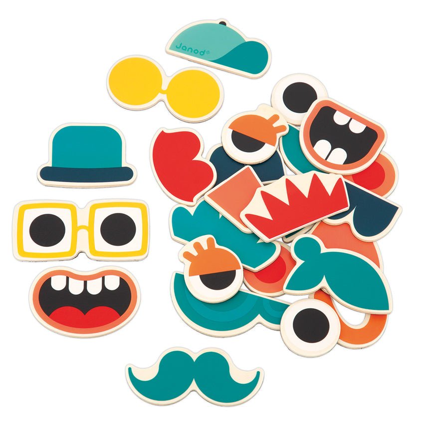 Janod Face Magnets - Prepp'd Kids - Janod