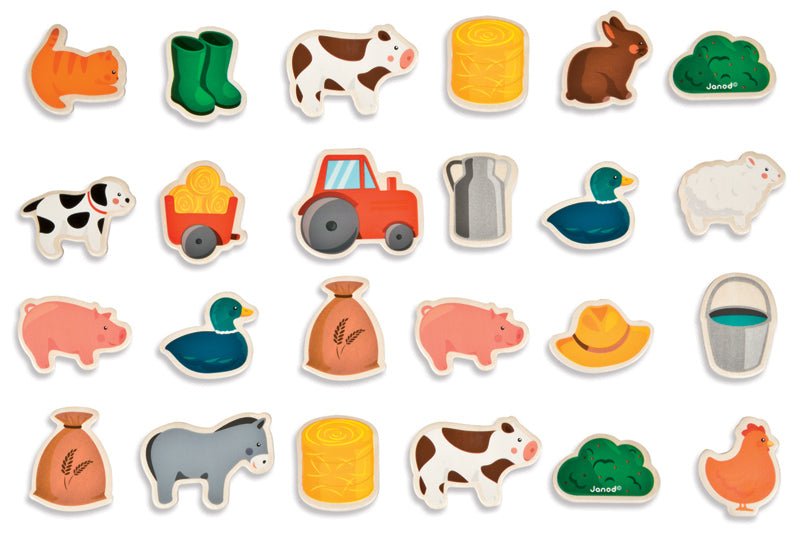 Janod Farm Magnets - Prepp'd Kids - Janod