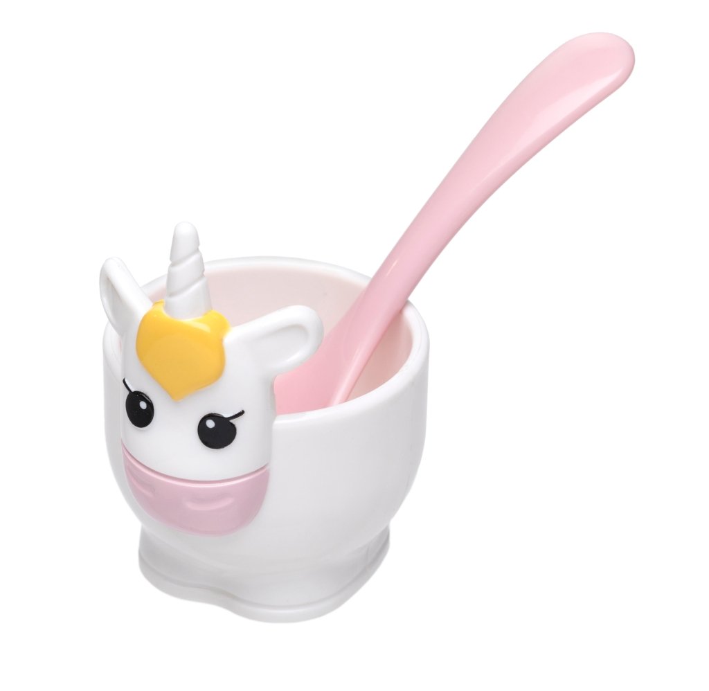 Joie Egg Cup & Spoon - Unicorn - Prepp'd Kids - Joie