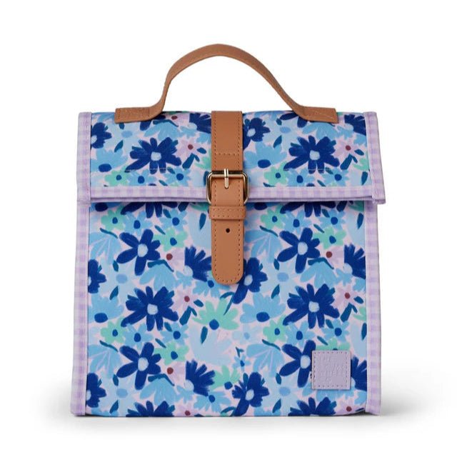 Lunch Satchel - Blue Meadow - Prepp'd Kids - The Somewhere Co