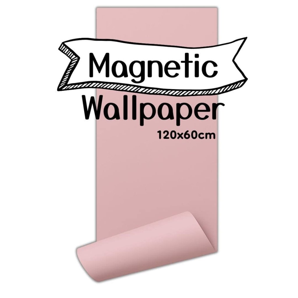 Magnetic Wallpaper - Blush Pink - Prepp'd Kids - Prepp'd Kids