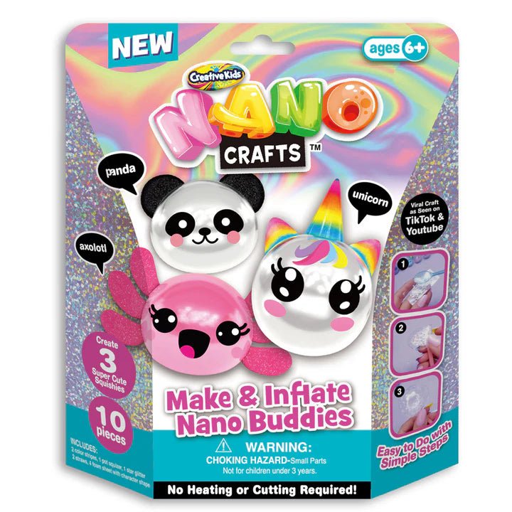 Make and Inflate Nano Buddies - Prepp'd Kids - Creative Kids