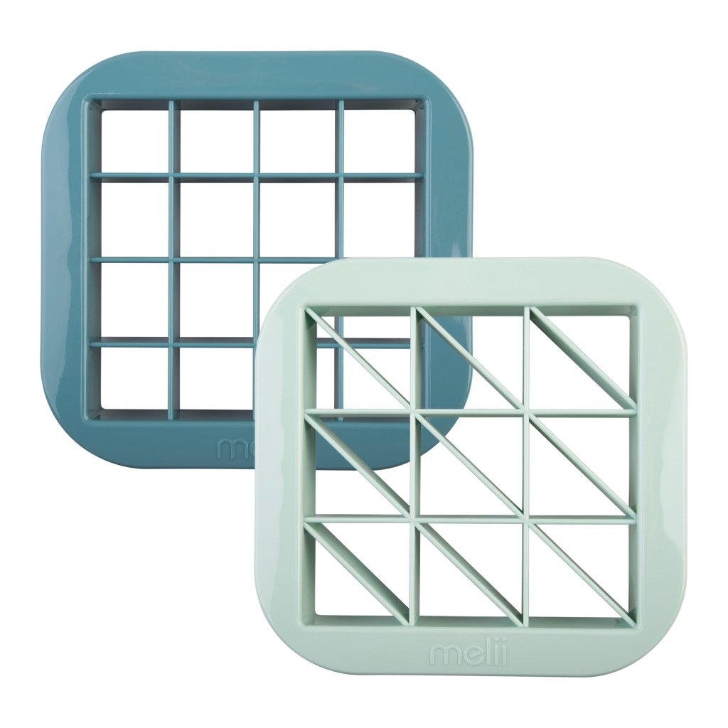 Melii Bite Size Sandwich Cutters - Blue (2 Pack) - Prepp'd Kids - Melii