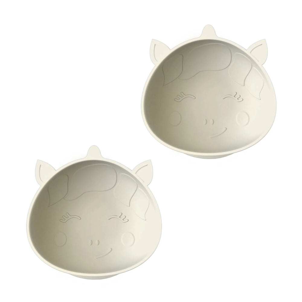 Melii Silicone Suction Bowl (2 Pack) - Unicorn - Prepp'd Kids - Melii