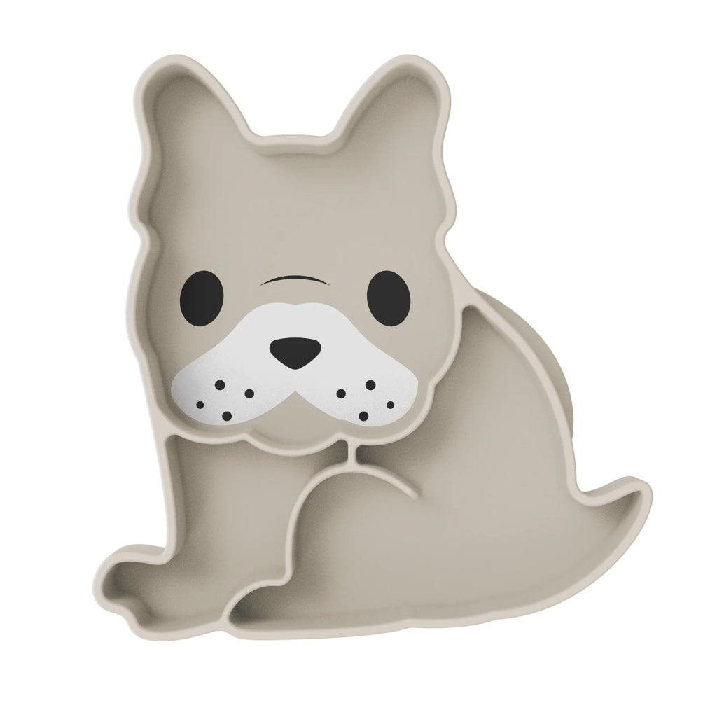 Melii Silicone Suction Plate - Bulldog - Prepp'd Kids - Melii