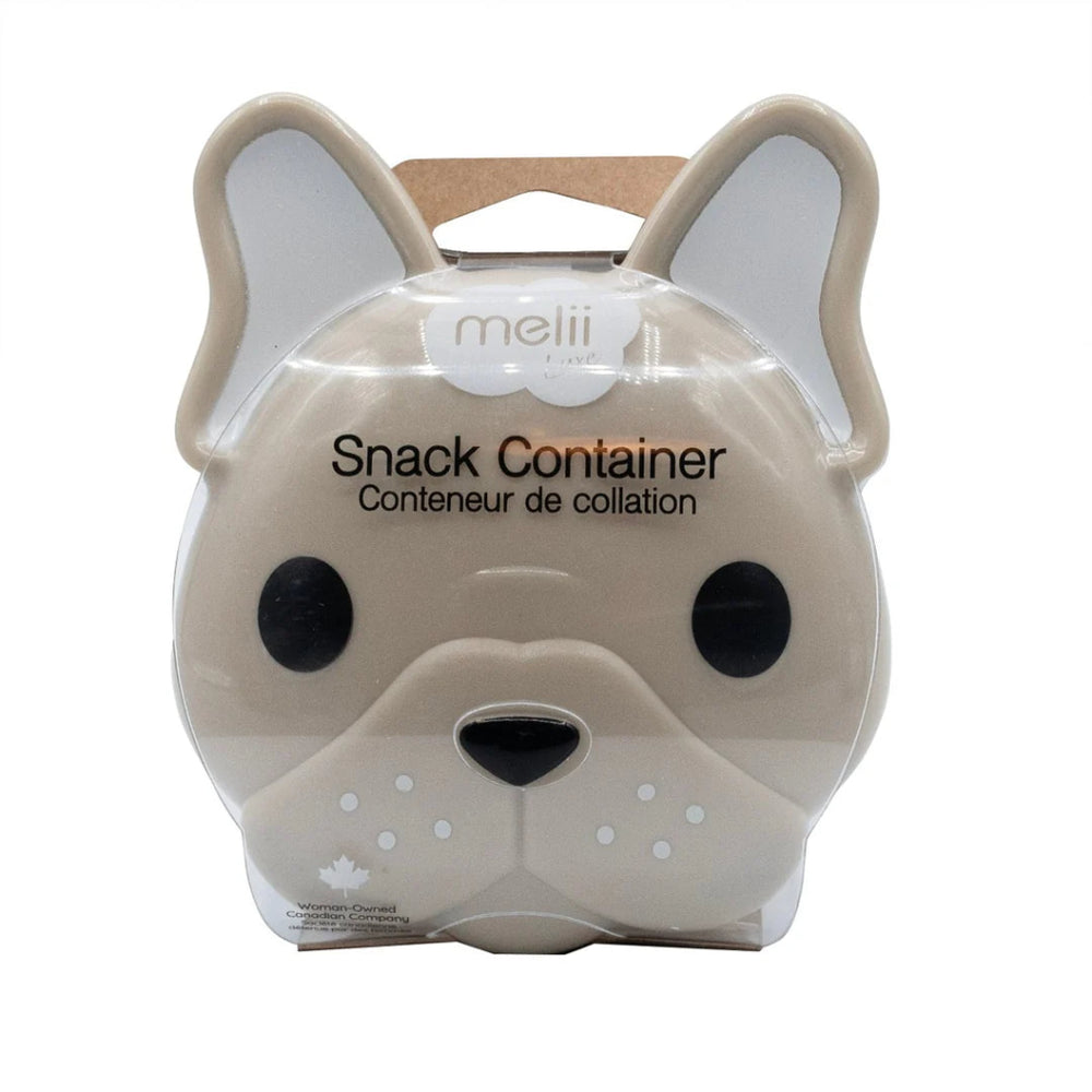 Melii Snack Container - Bulldog - Prepp'd Kids - Melii