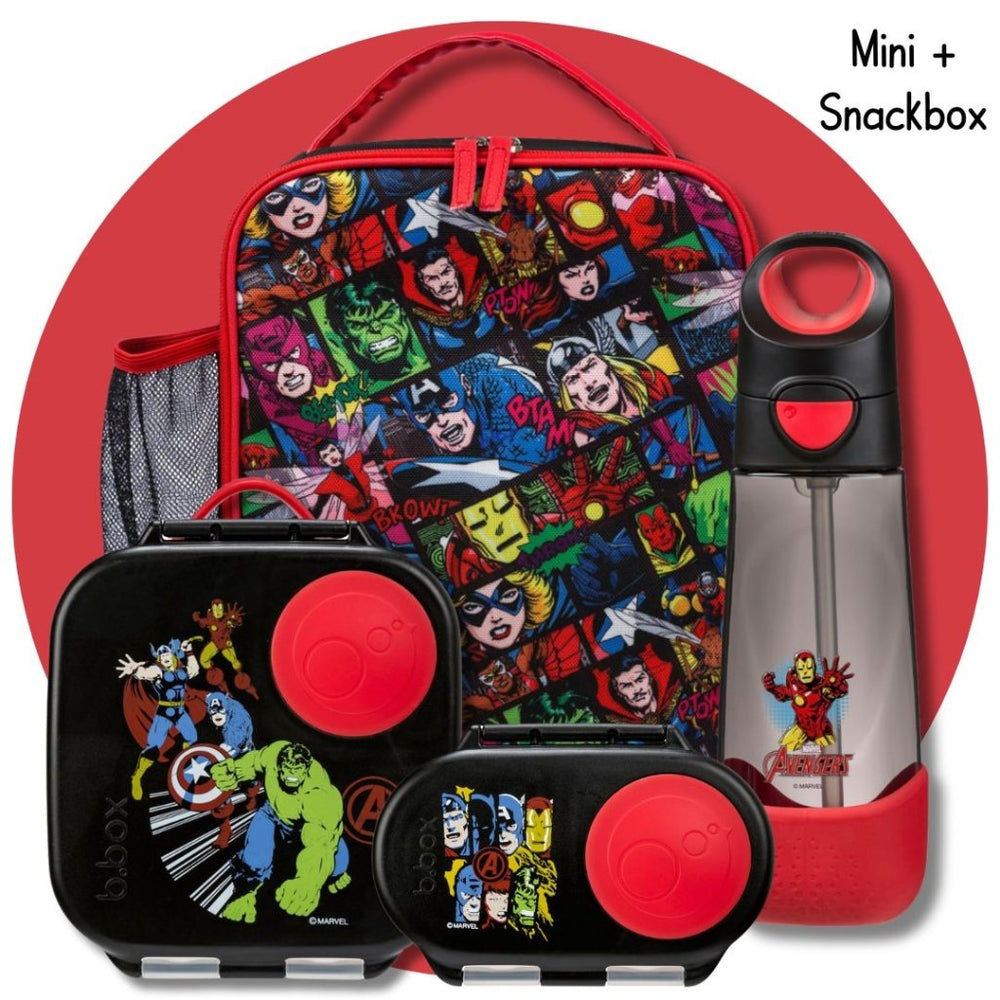 Mini+Snack Bundle - Avengers - Prepp'd Kids - B.box