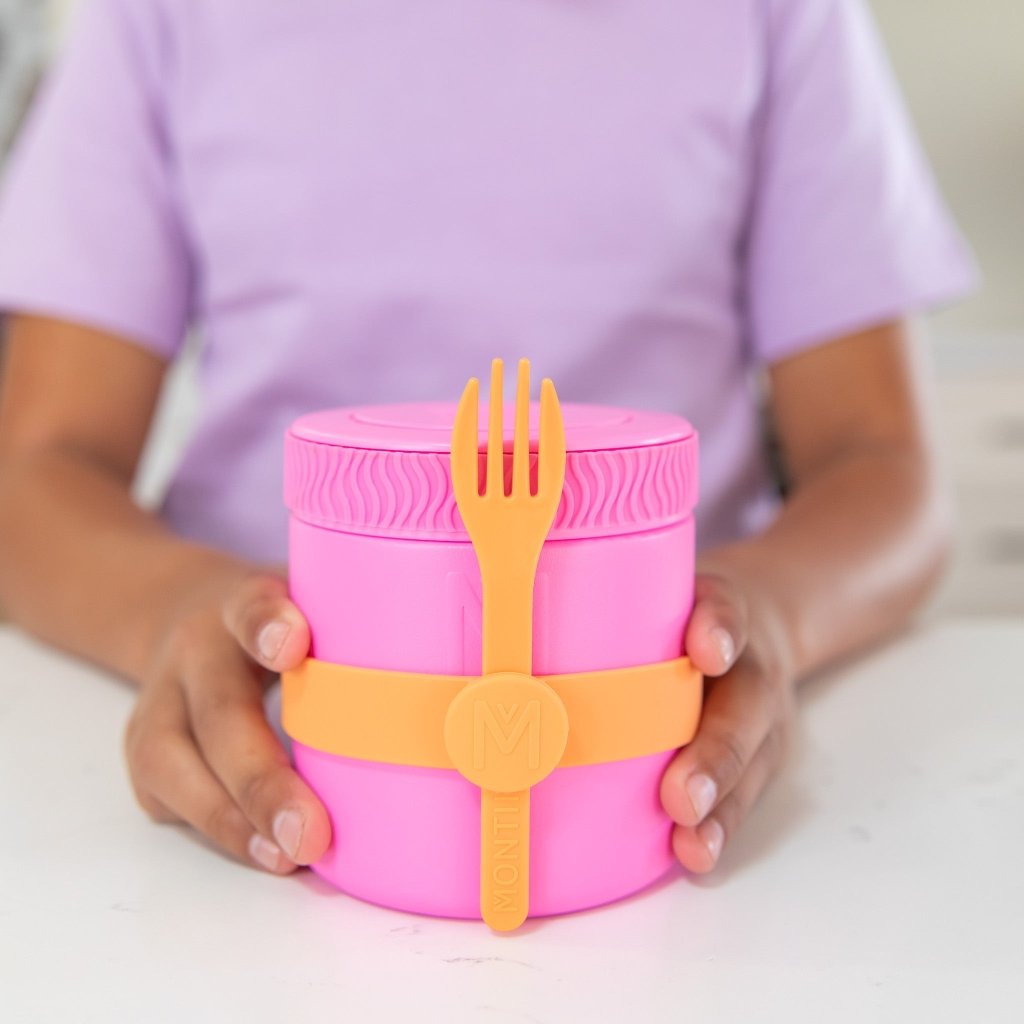 MontiiCo Cutlery Band - Tangerine - Prepp'd Kids - MontiiCo