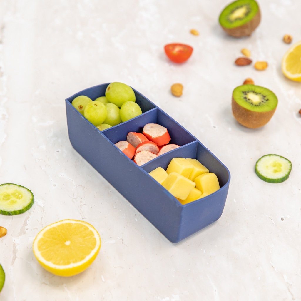 MontiiCo Feast Bento Tray - Navy - Prepp'd Kids - MontiiCo