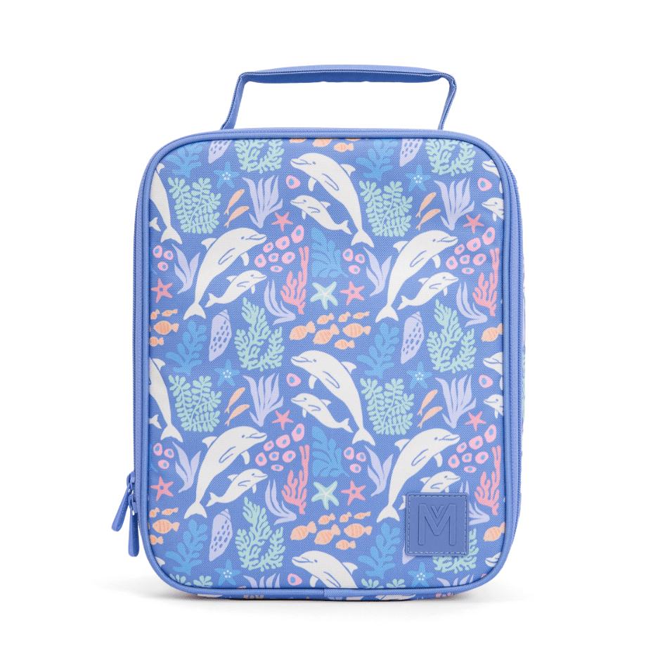 MontiiCo Insulated Lunch Bag - Dolphin Dreams - Prepp'd Kids - MontiiCo