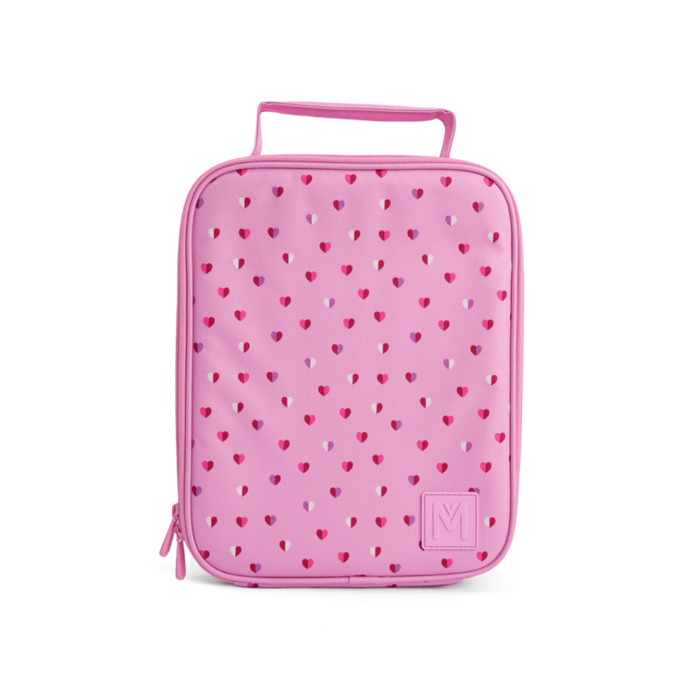 MontiiCo Insulated Lunch Bag - Sweetheart (New 1cm Larger Size) - Prepp'd Kids - MontiiCo