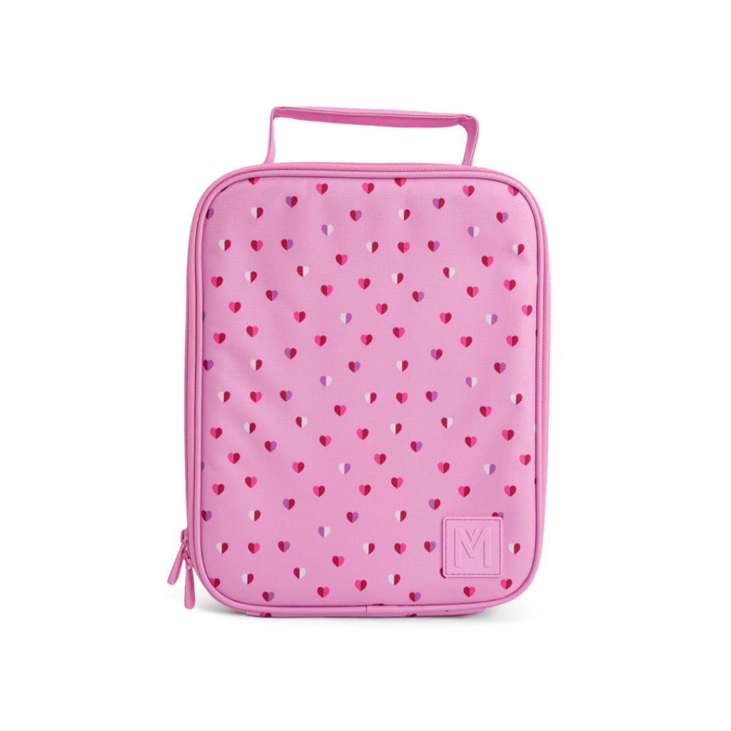 MontiiCo Insulated Lunch Bag - Sweetheart (New 1cm Larger Size) - Prepp'd Kids - MontiiCo